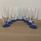 Daum Nancy crystal glassware set