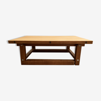 Table portefeuille vintage extensible 4 en  des années 50-60