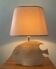 Vintage fish lamp in terracotta signed from the 1970s.