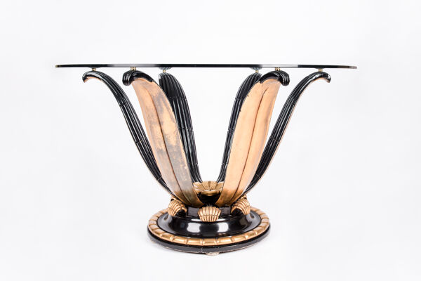 Table de salle à manger ou table de centre de style Regency