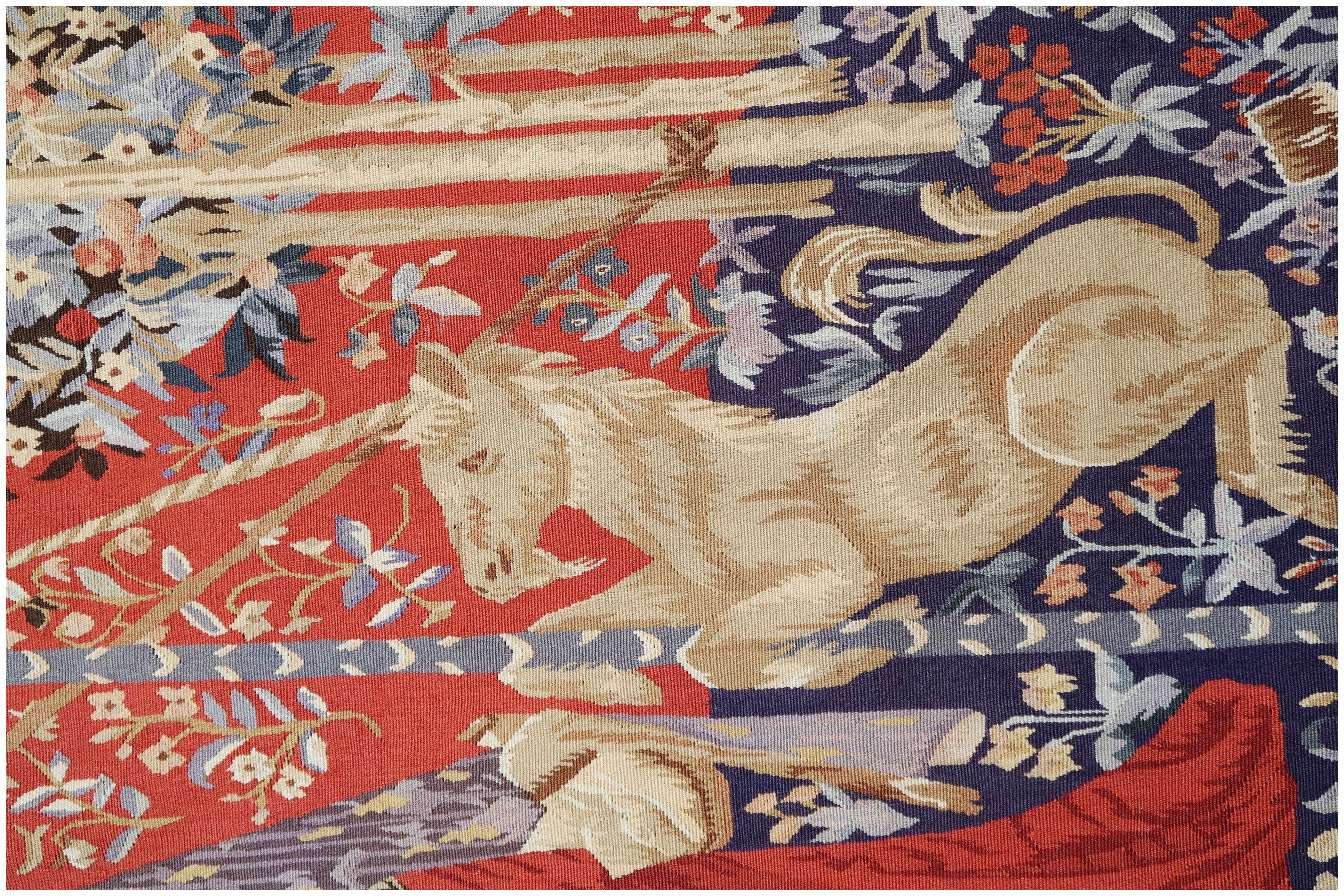 Chinese tapestry "La Dame a la Licorne" 20th century
