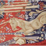 Chinese tapestry "La Dame a la Licorne" 20th century