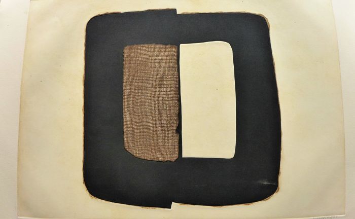 MARCA-RELLI Conrad, Composition 3, 1977. Original etching and aquatint