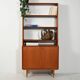 Scandinavian teak bookcase with cabinet, 1950s–1960s