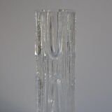 Modernist cubic vase daum signed