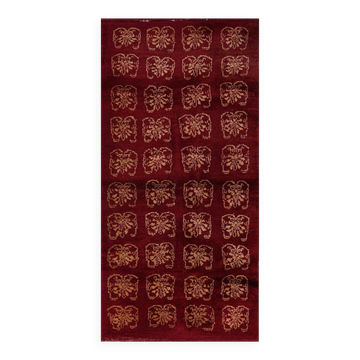 Tapis turc vintage fait main 112x235 cm