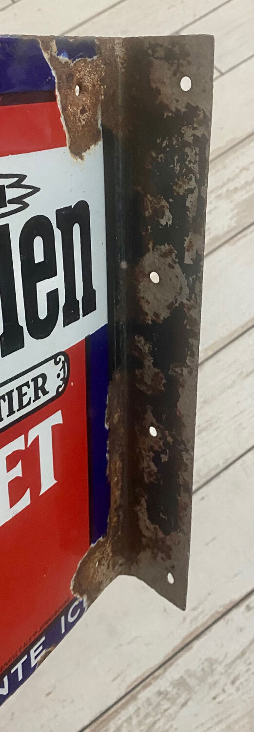 Enameled Plaque “The Little Parisian”