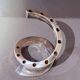 Vintage Silver Plated Horseshoe Candle Holder Equestrian Home Interior Accent