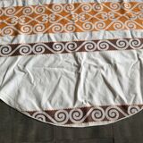 Vintage round tablecloth