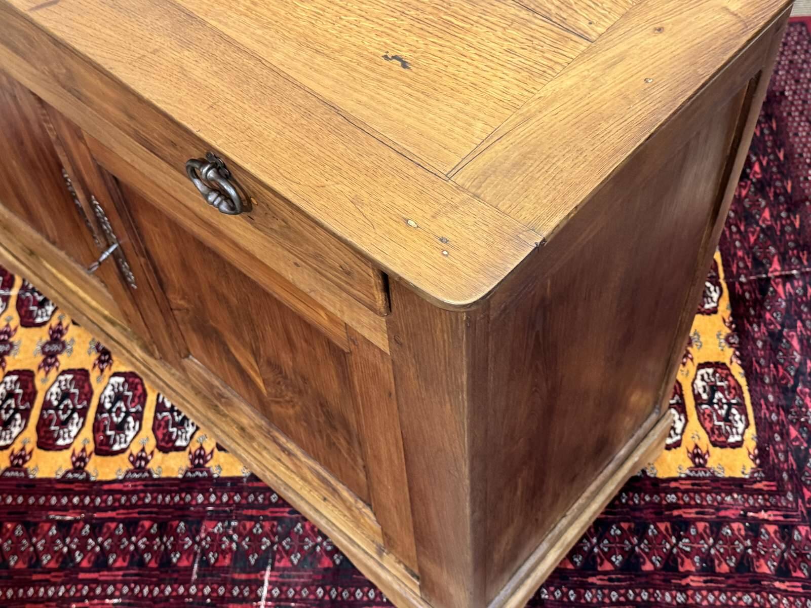 Buffet early 20th century in chestnut wood