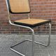 Set of 4 vintage chairs  Cesca B32 in black and chrome