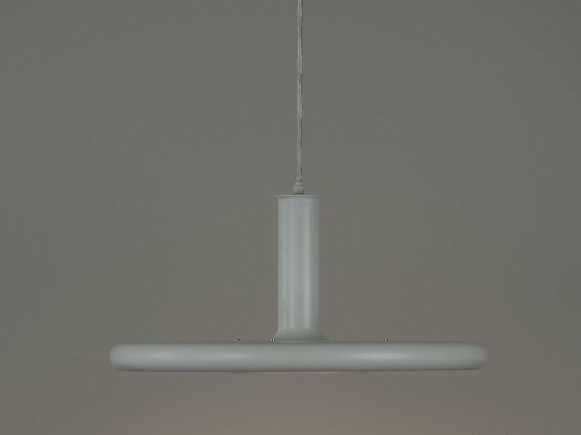 Danish vintage pendant lamp Optima by Hans Due, Fog og Morup, 1973