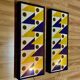 Pair of large "Scandinavian design" wall lights from the 1950s.
