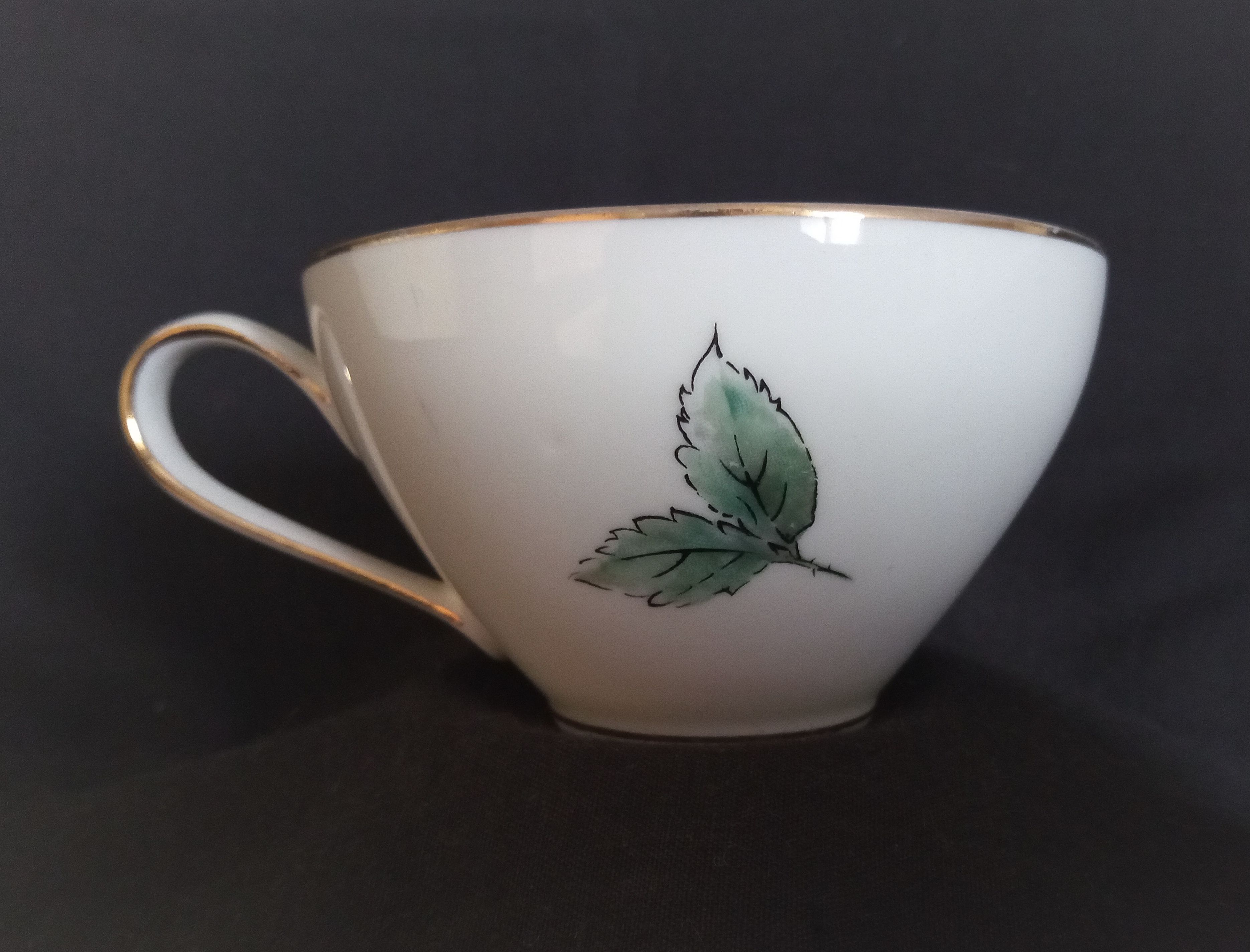 KPM Krister porcelain coffee service for 9 people, Germany