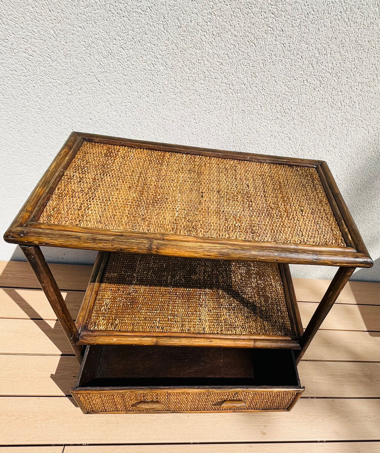 Rattan side furniture