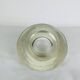 Vintage solid glass ice cube tray, ashtray