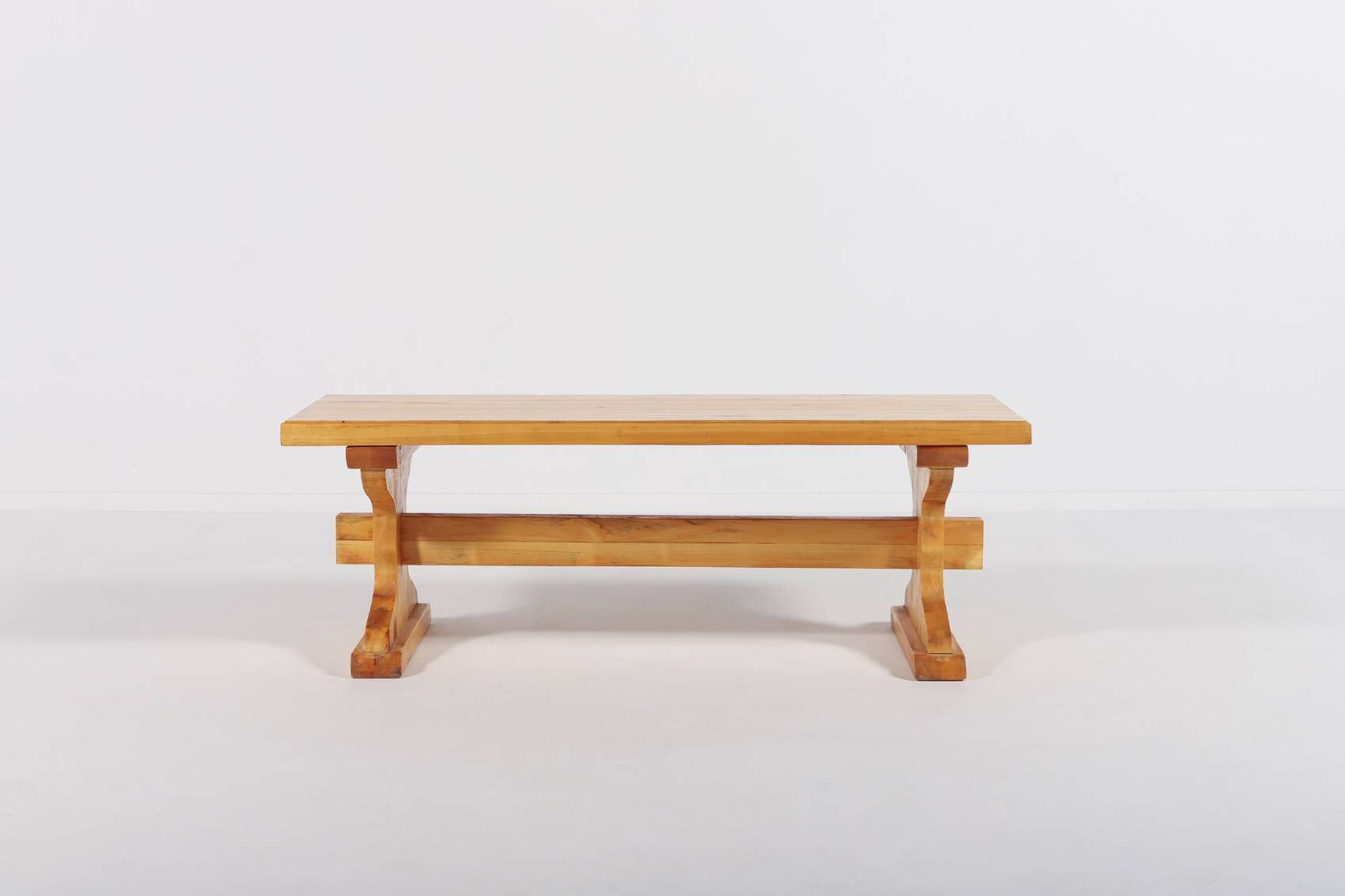 Petite table basse en pin massif des années 1980, Suède