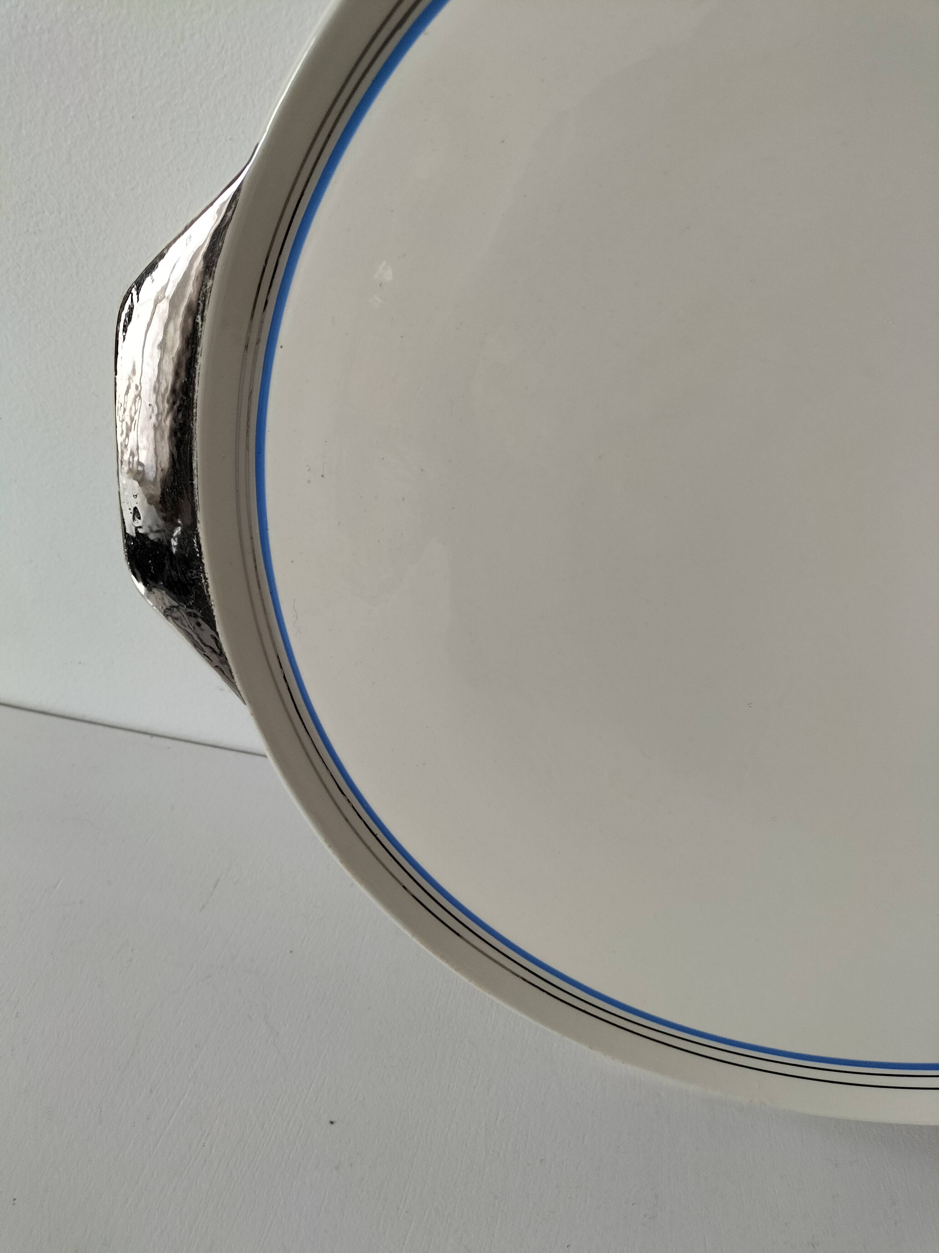 Boch La Louvière art deco dish