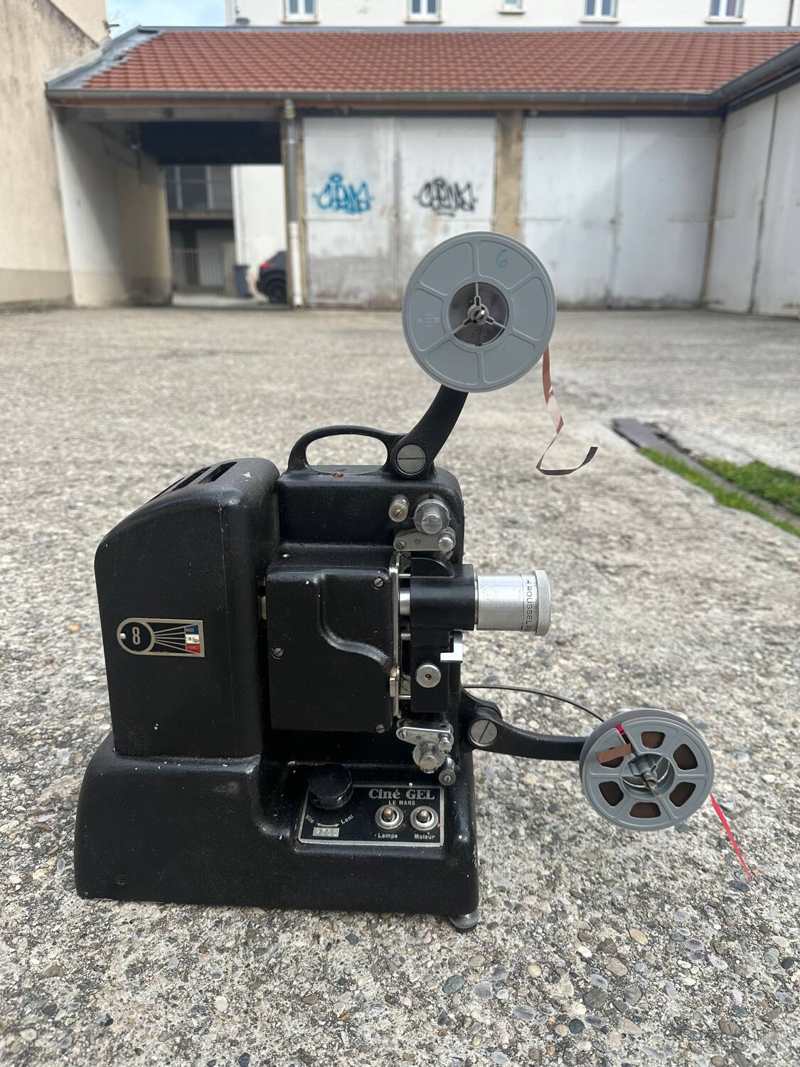 Super 8 projector Royal Cine Gel 1950 Le Mans