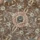 Tapis vintage en laine beige et marron