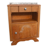 Raw oak table