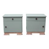 Paire de tables de chevet