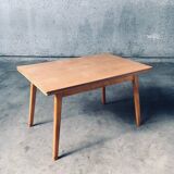 MCM Dutch Design Extendable Dining Table attributed to Cor Alons for Gouda Den Boer, 1950s