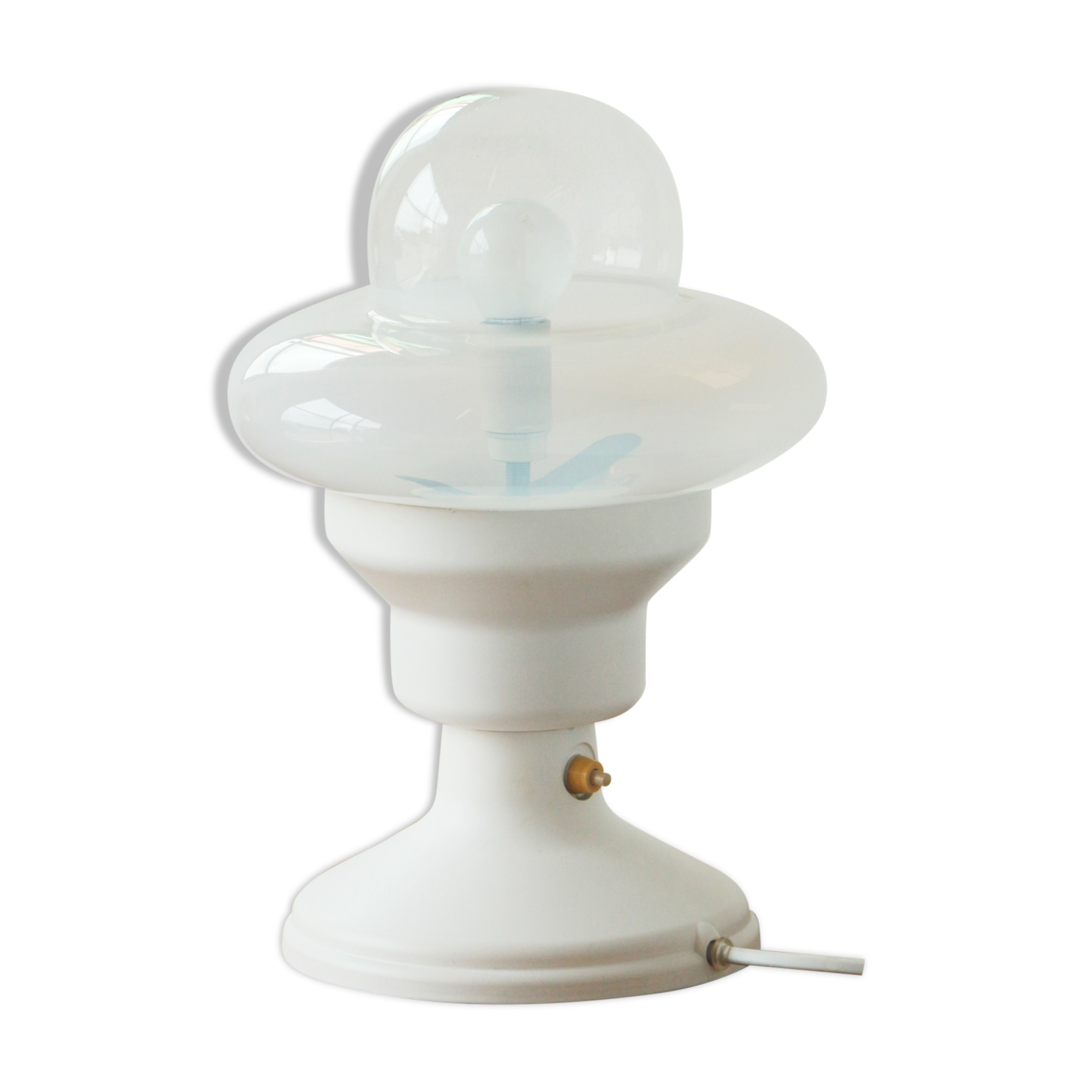 White design lamp - 70s