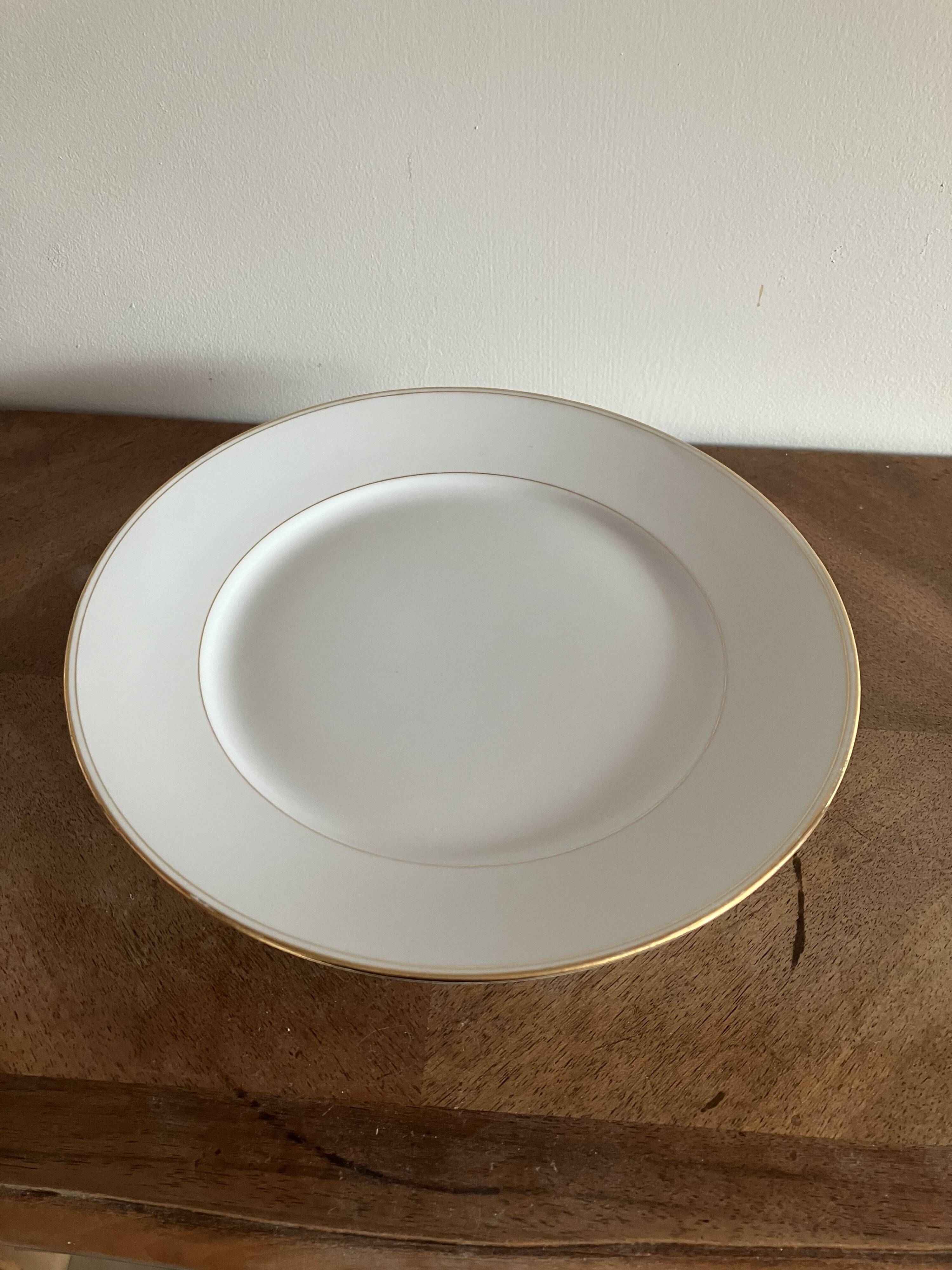 Plat présentoir porcelaine