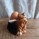 Zoomorphic dog Yorkshire eggcup