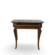 Table console avec plateau en marbre – 19e siècle