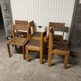 Set of 6 Regain elm house chairs