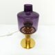 Hans-Agne Jakobsson Scandinavian lamp brass and purple glass B 102