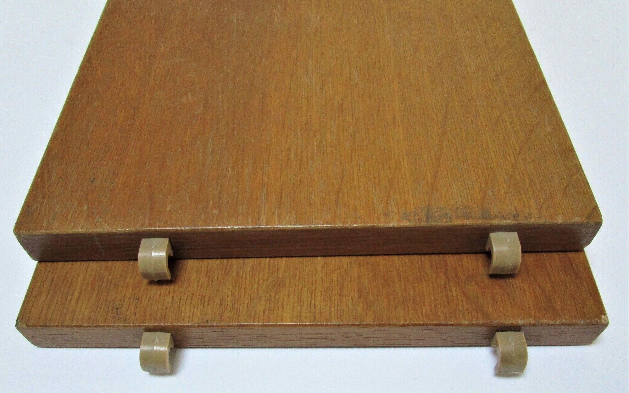 Étagère string bois métal vintage années 60 l 80 cm