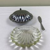 Shell butter dish