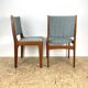 Danish Teak Dining Chairs by Johannes Andersen.