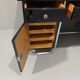 Bureau moderniste tchécoslovaque en chrome et bois, années 1950, Europe