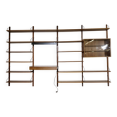 Système mural modulaire Royal en teck par Poul Cadovius, années 1960.