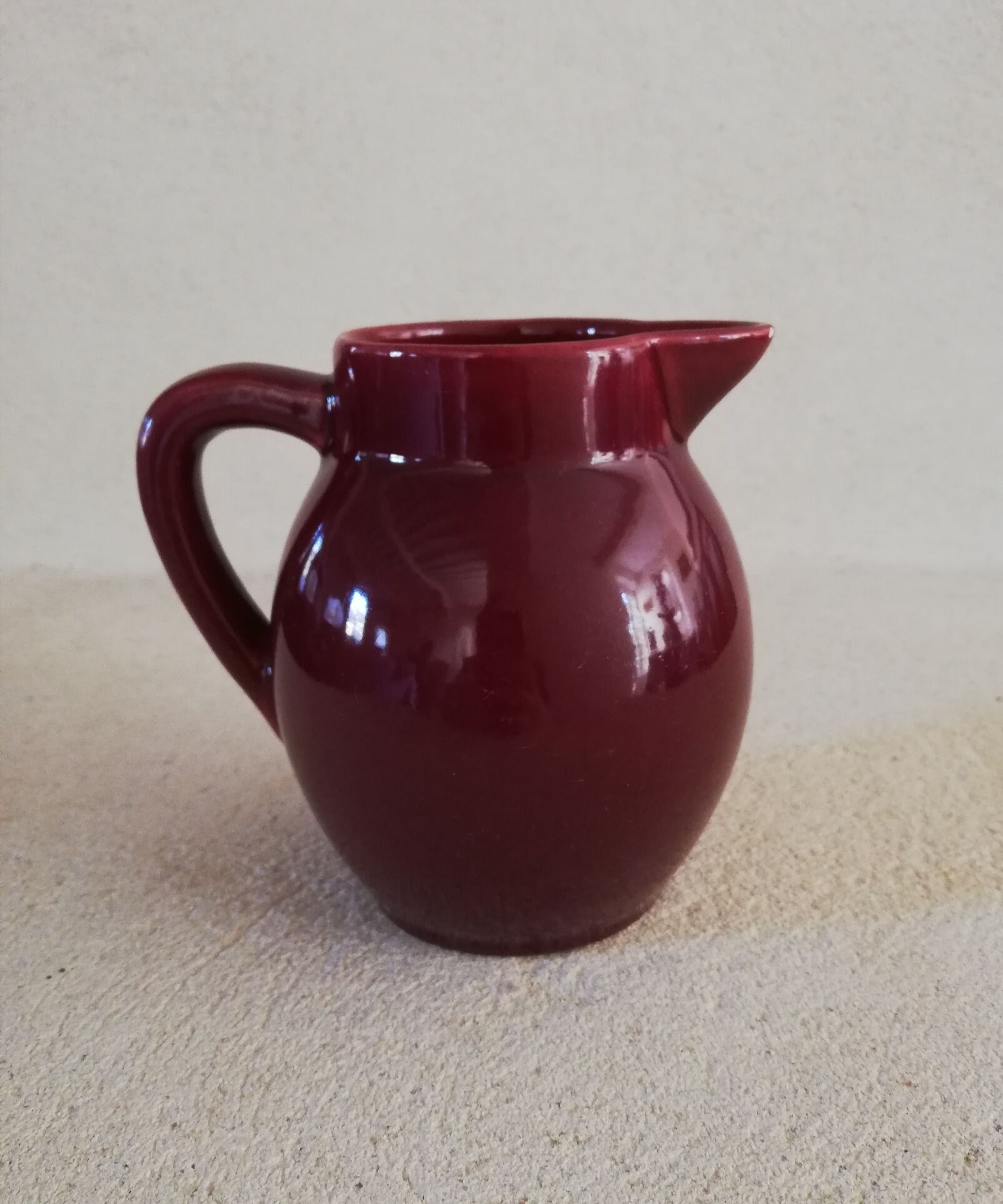 Small ceramic pitcher