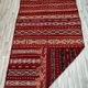 Old Zemmouri Kilim, Faltwoven Berber Rug, Handmade Moroccan Carper, Home Decor