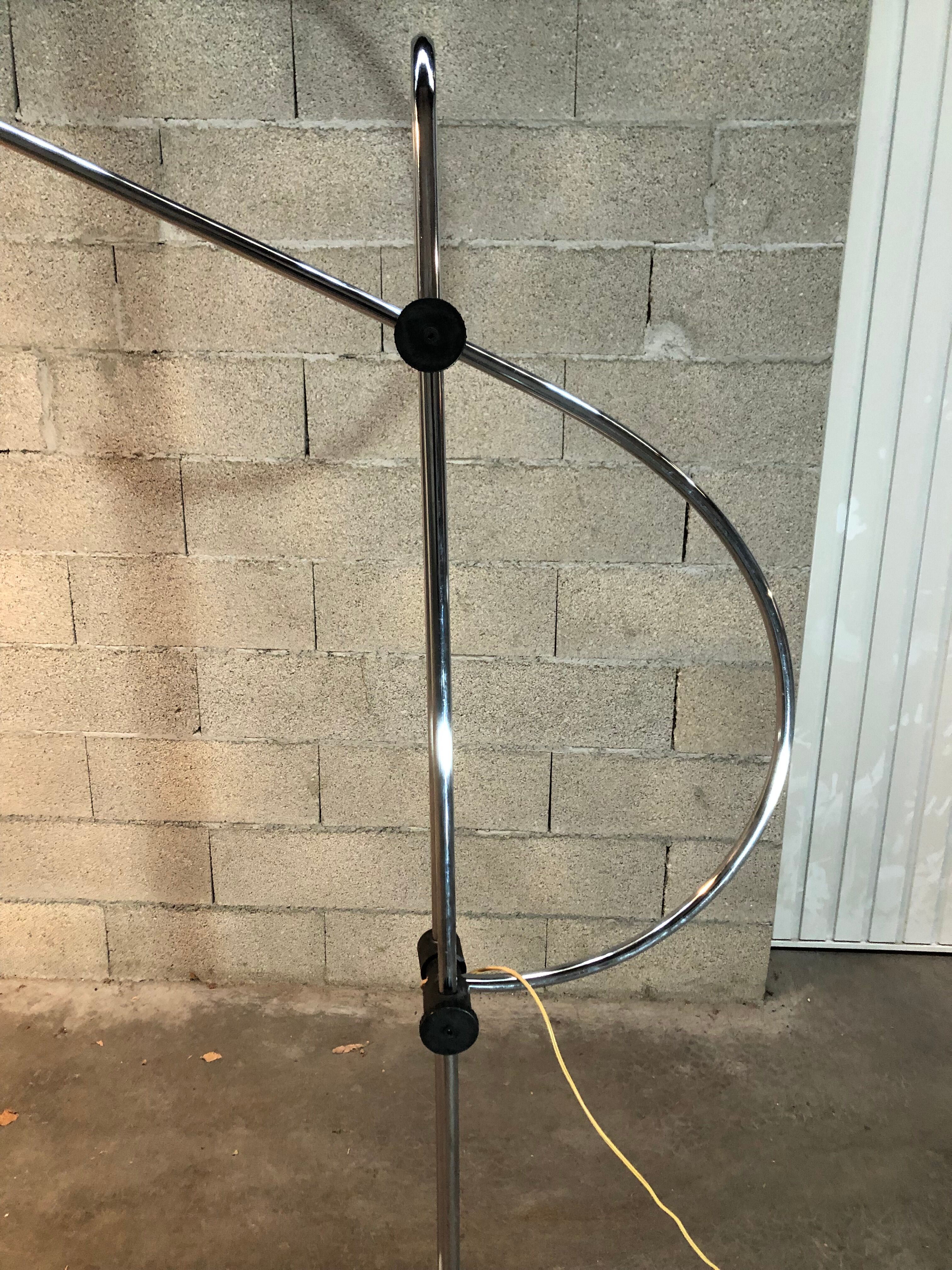 Modular floor lamp italian design 1970