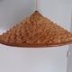 Conical shaped rattan suspension