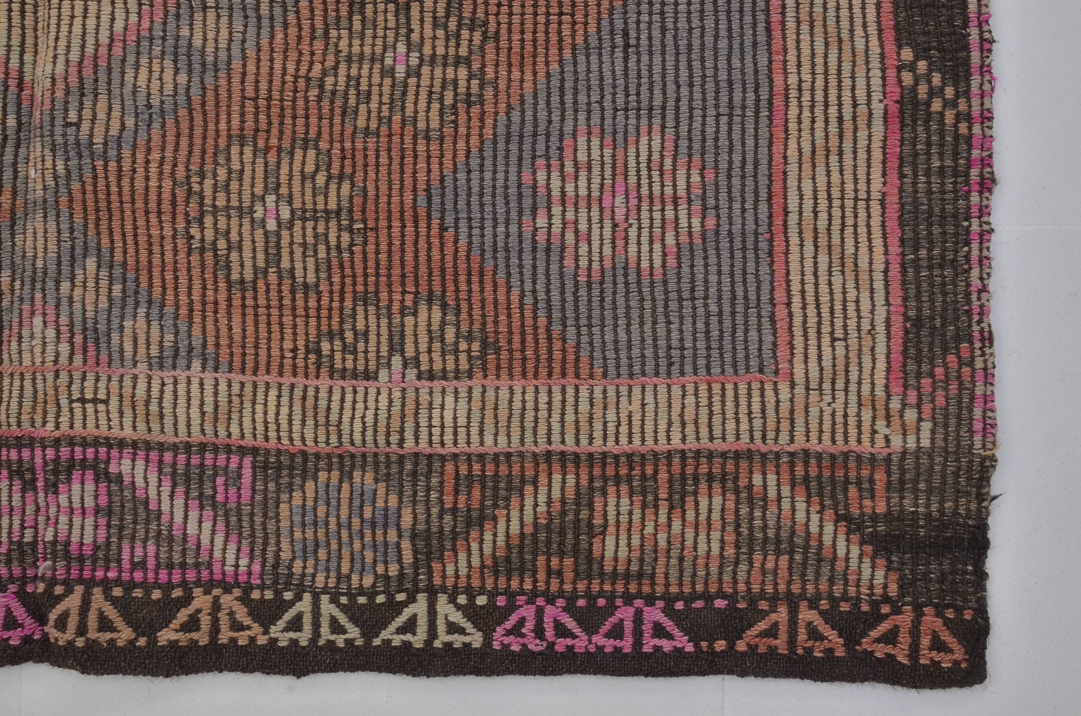 Geometric Anatolian Kilim Rug sku 1671