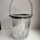 Crystal ice bucket 60s-70s