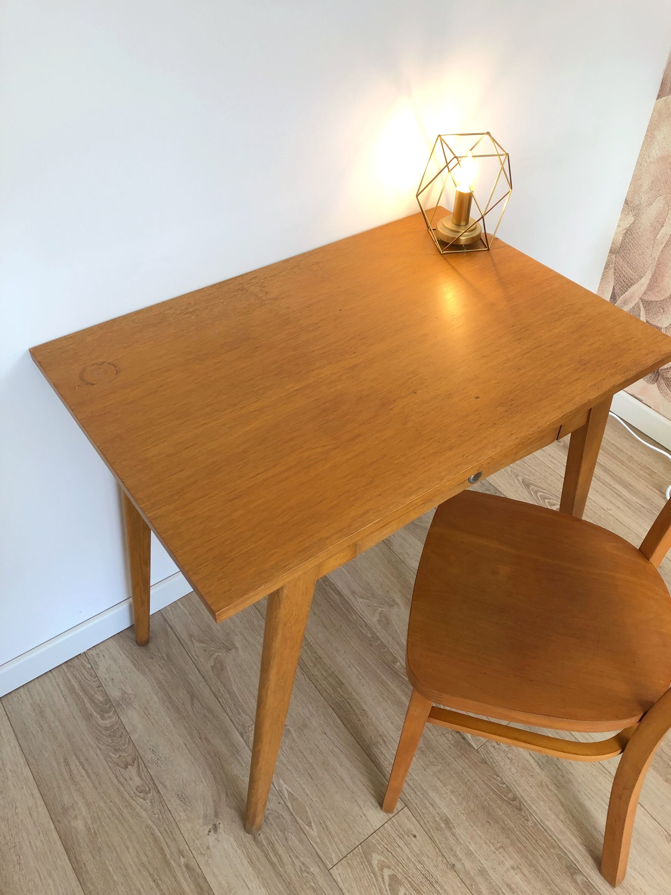 Desk and chair from the 60s
