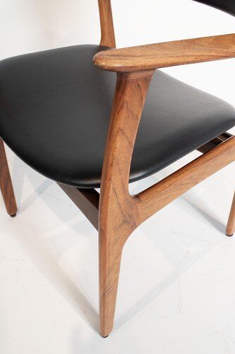 Chaises par Erik Buch, ensemble de 6