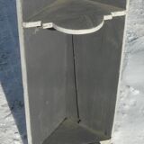 Vintage painted corner shelf