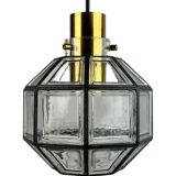 60s 70s lamp light ceiling lamp Limburg glass space age design 60s 70s