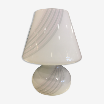 Italian opaline lamp Murano