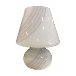 Lampe en opaline Italienne Murano